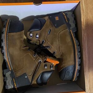 *free shipping* Like New Timberland Pro Brown Work Boots